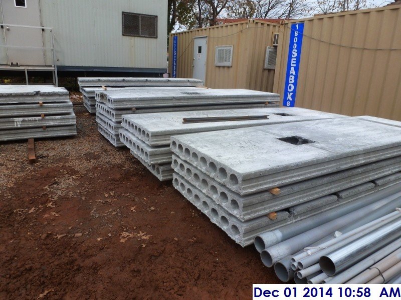 Concrete Planks for the Detention Cells (2)